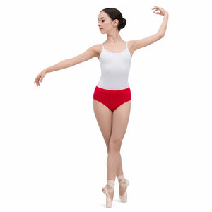 Capezio Red Dance Brief Child Medium NWT Ballet Jazz Costume Base